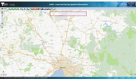 lassi map - vic land maps website.